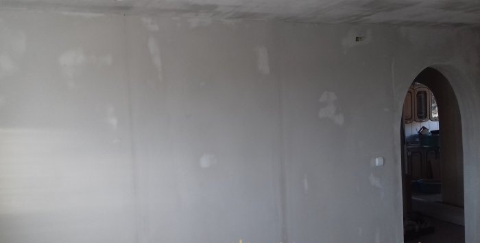 Plasterboard wall covering