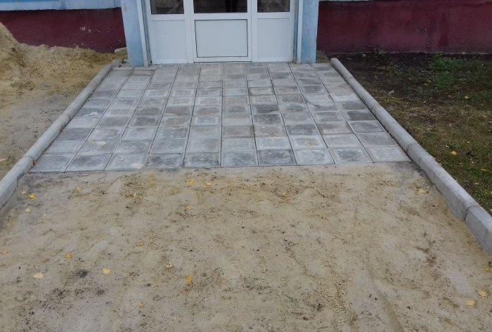 Paving slabs advantages and self-installation