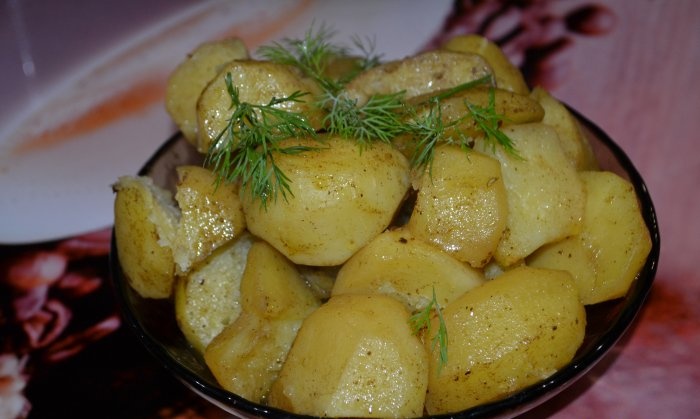 Schnelle Kartoffeln in der Mikrowelle