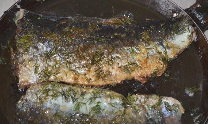 How to fry sea fish deliciously