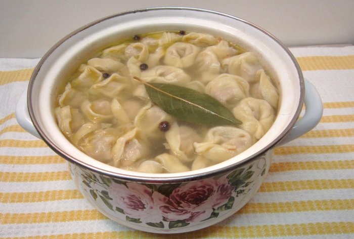Delicious dumpling soup in 30 minutes