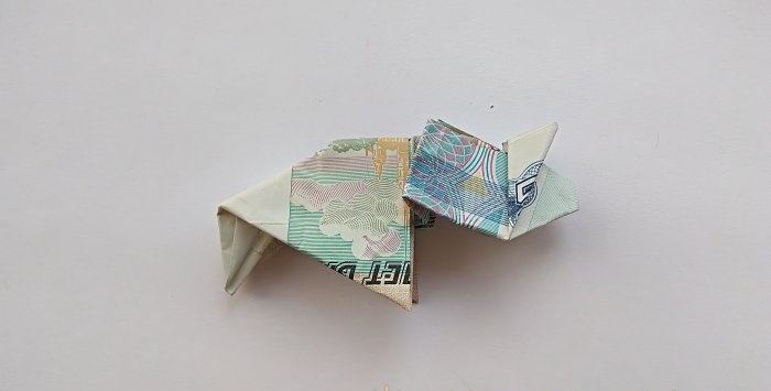 Cochon d'un billet de banque