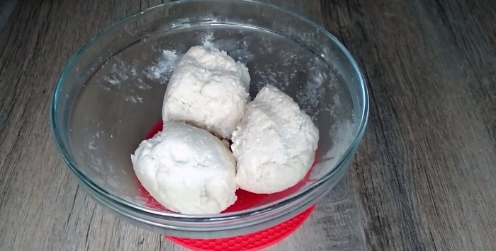 The laziest dumplings with cottage cheese