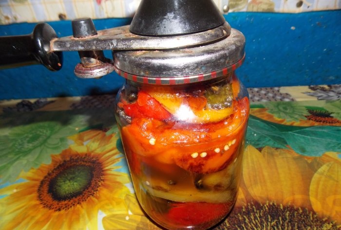 Pečené papriky na zimu