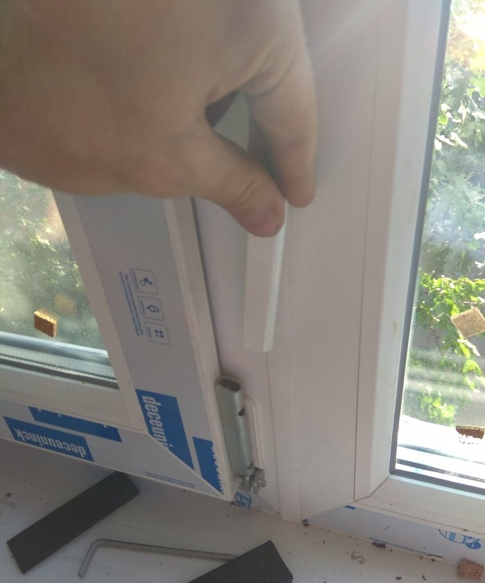Instal·lació de finestres de plàstic per a tu mateix