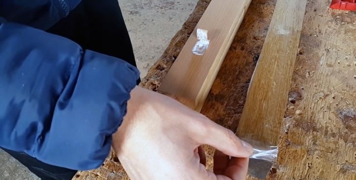 Cómo ocultar un tornillo autorroscante en madera