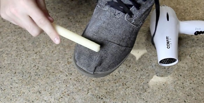 Како направити ципеле од тканине водоотпорне