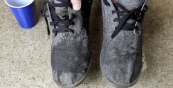 Ako urobiť textilné topánky nepremokavé