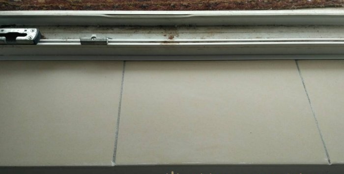 Монтаж на плочки на прага на балкона