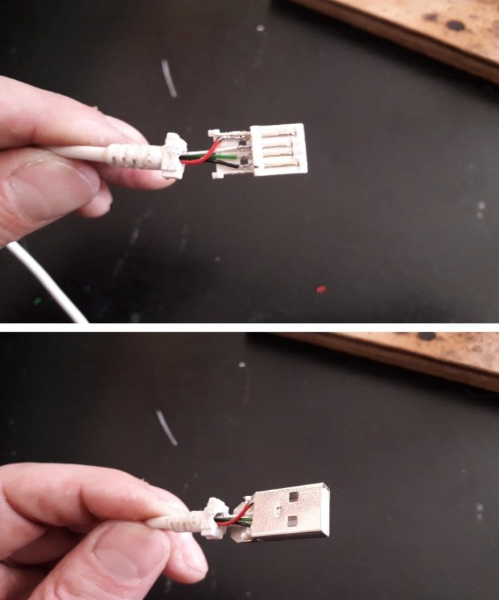 Reparatur von USB-Micro-USB-Kabeln