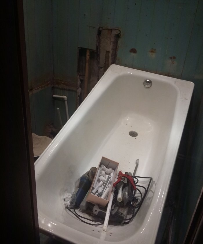 Reparació d'un petit bany en 7 dies