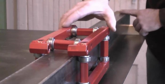 Açılı taşlama makinesi için uzun bir kesme standının yapılması