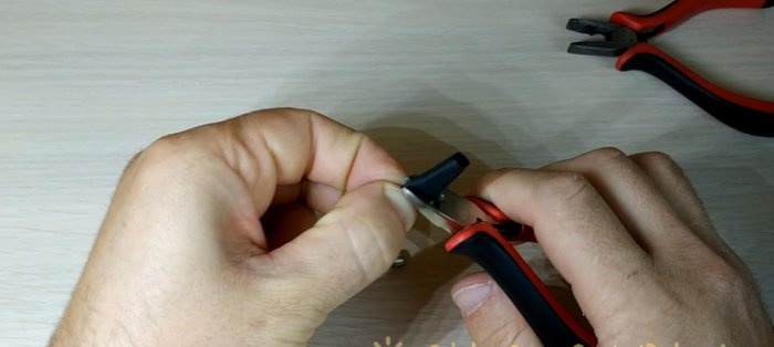 Porte-clés mini lampe de poche DIY