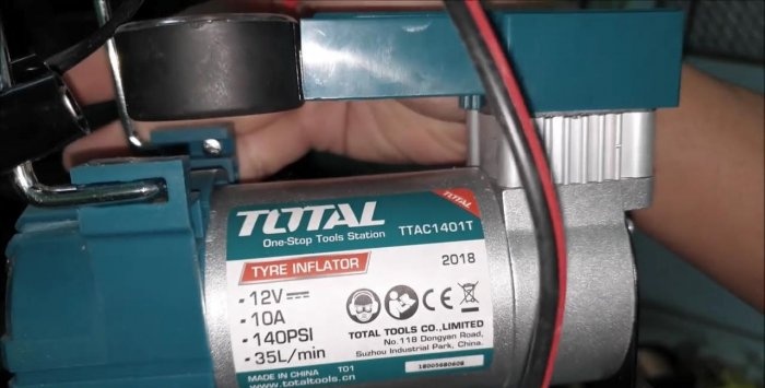Cum să faci un receptor pentru un compresor de 12 V dintr-un stingător