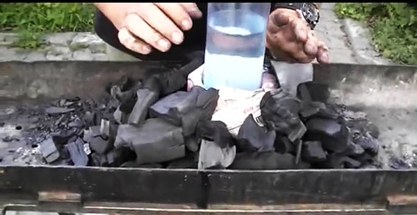 طريقة إشعال الفحم بدون سائل الولاعة