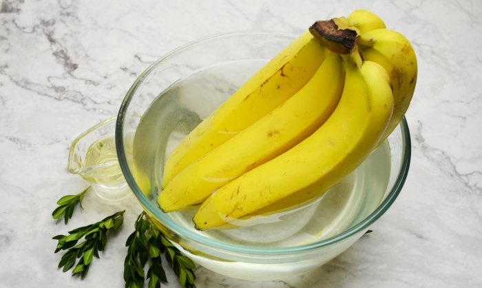Torkade bananer är en hälsosam behandling