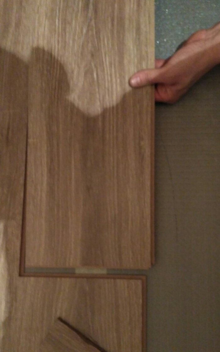الأرضيات الخشبية DIY