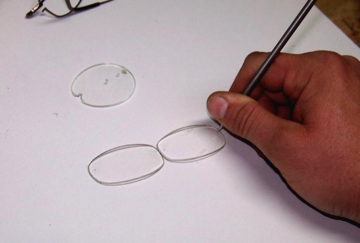 Snabb reparation av glasögonbågar
