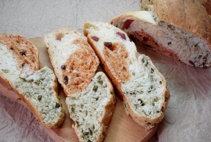 Tres sabors del pa de sandvitx més deliciós