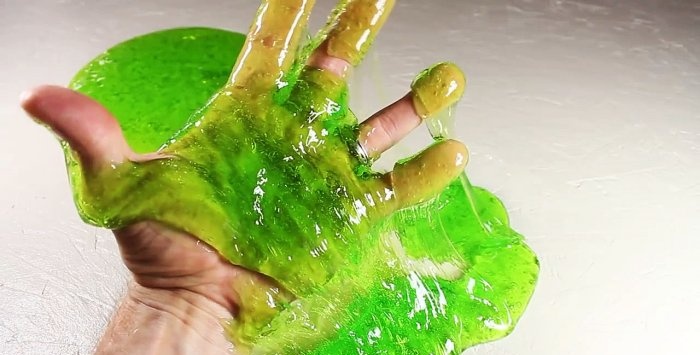 Wie man Lizun oder Slime mit eigenen Händen herstellt