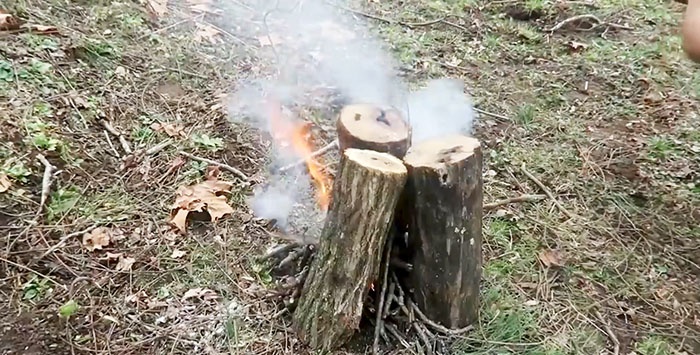 Sedem spôsobov, ako založiť oheň vonku