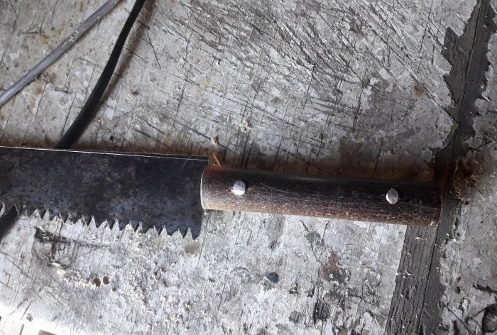 What can be made from a broken hacksaw