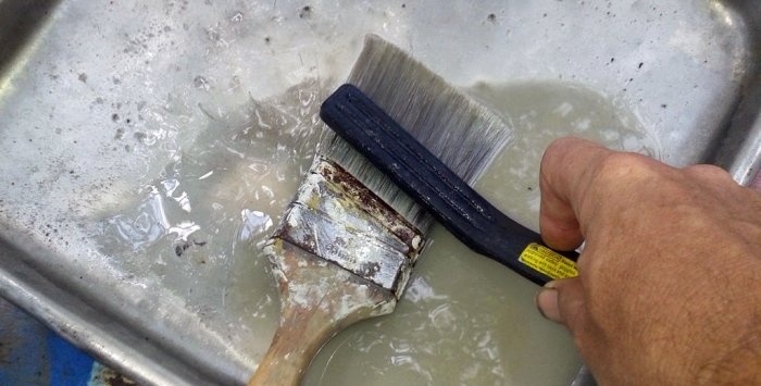 Restoring old brushes