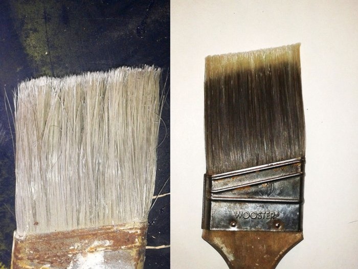 Restoring old brushes