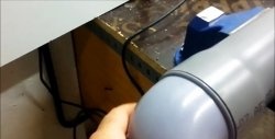 How to make a socket connection with a hair dryer