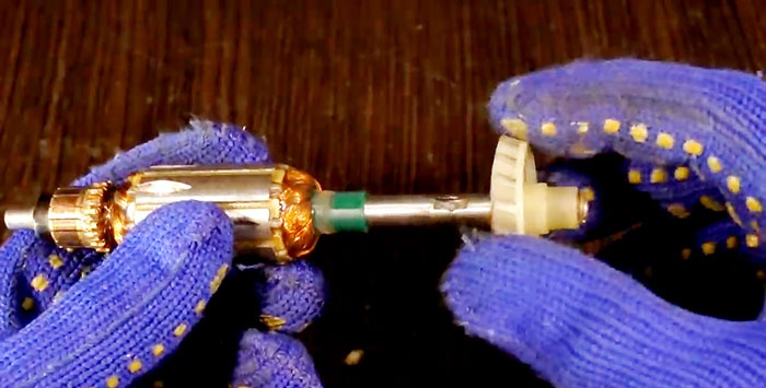 Paano gawing epektibong tool ang isang electric motor armature