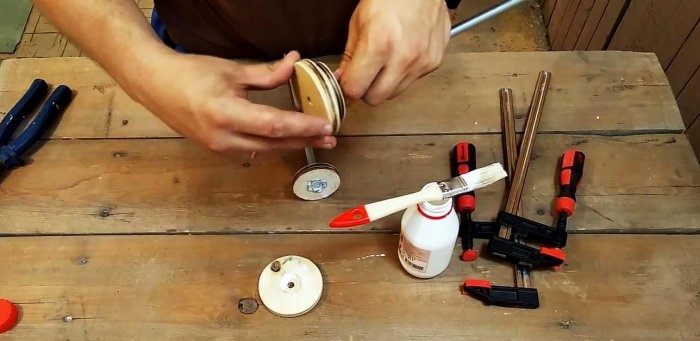 Kā izveidot vienkāršu galdnieka skrūvspīli darbagaldam