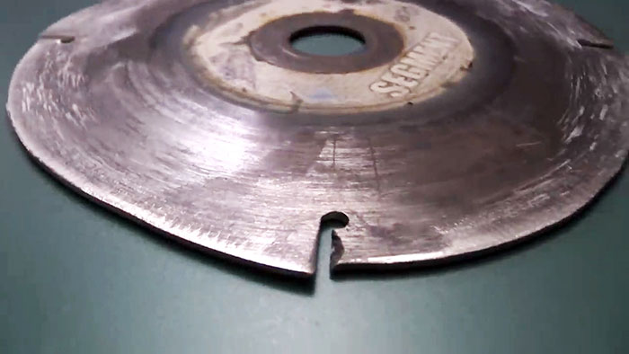 A second life for an old diamond blade