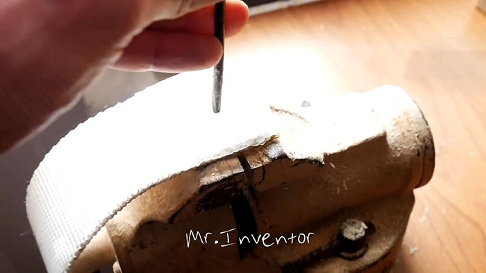 How to make a hand chain saw