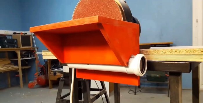 A very simple grinding machine made from available materials
