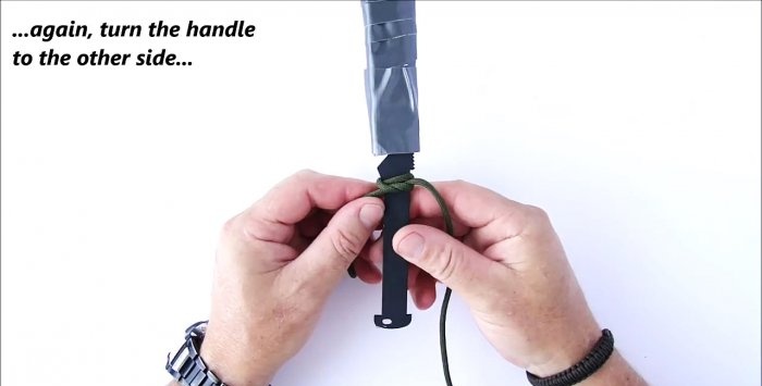 Den raskeste og enkleste måten å lage et knivhåndtak på