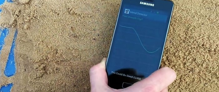 Πώς να μετατρέψετε το smartphone σας σε ανιχνευτή μετάλλων σε 1 λεπτό