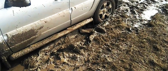 How to get out of the mud without outside help