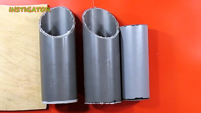 Three life hacks from PVC pipes