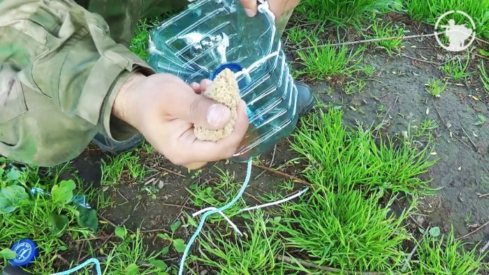 Как да хванете риба с пластмасова бутилка