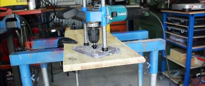 How to make a router from a grinder