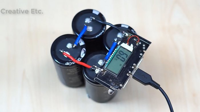 DIY-Powerbank mit Superkondensatoren