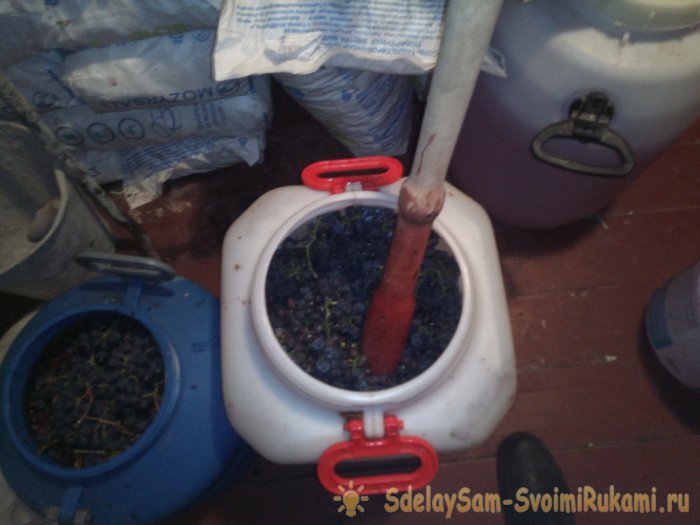 Making wine at home