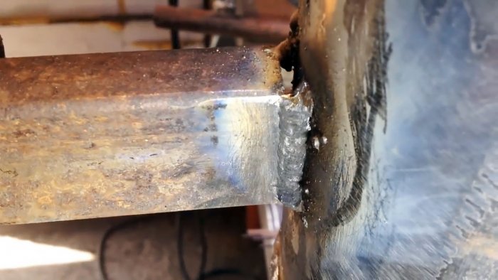 Welding thin metal with your own hands