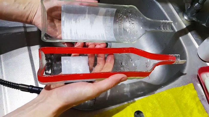 Comment couper une bouteille dans le sens de la longueur