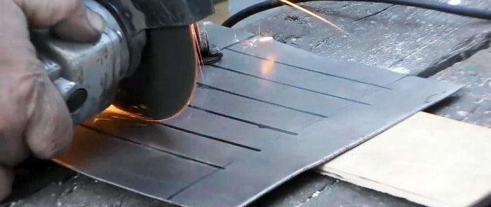 Sådan laver du ventilationsriste af metalplader