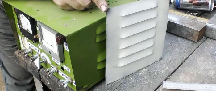 Kā izgatavot ventilācijas režģi no lokšņu metāla