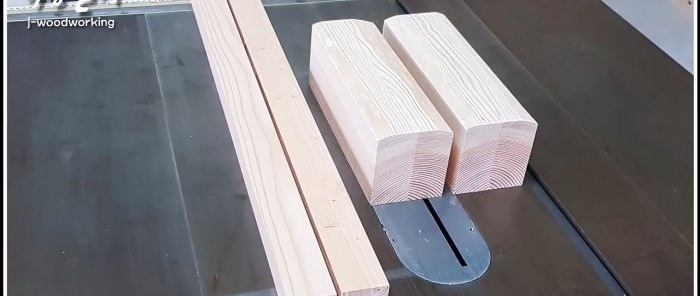Поуздан метод за троструко угаоно спајање дрвених делова