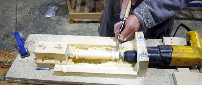 A lathe that can be made in 15 minutes