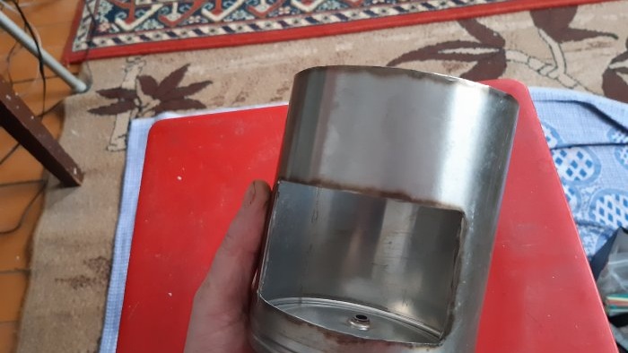 How to make a camping samovar from old thermoses
