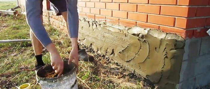 Tabanın çimento harcı ile ucuz ve neşeli bir şekilde bitirilmesi